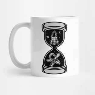 Astronaut Clock Mug